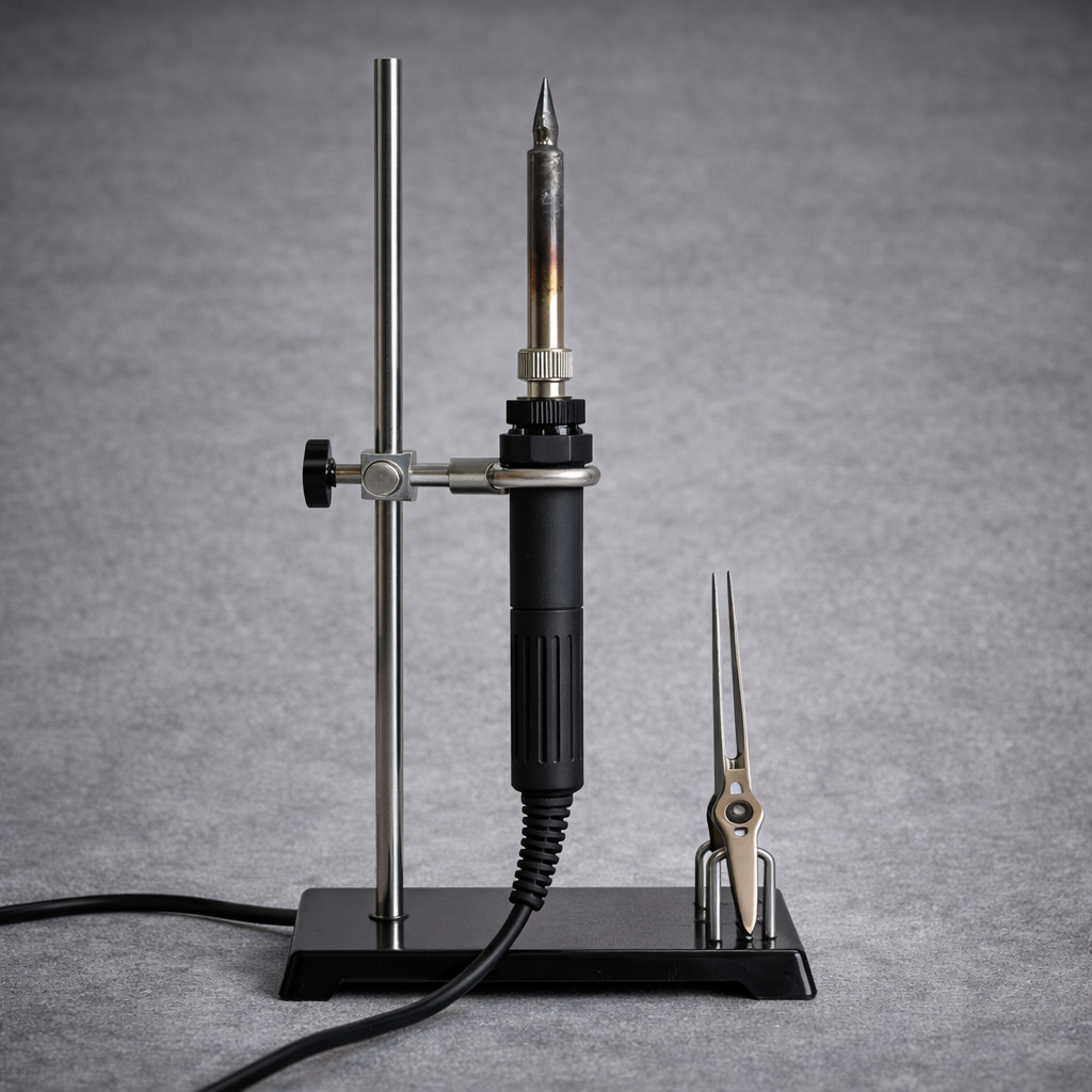 Electric Soldering Iron Set with Metal Stand
