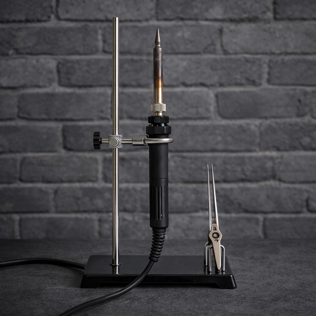 Electric Soldering Iron Set with Metal Stand