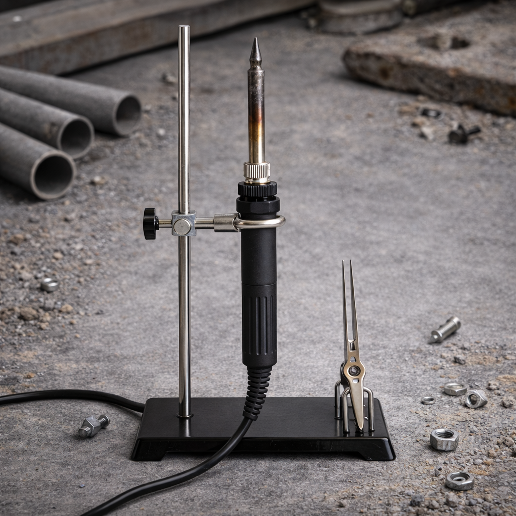 Electric Soldering Iron Set with Metal Stand