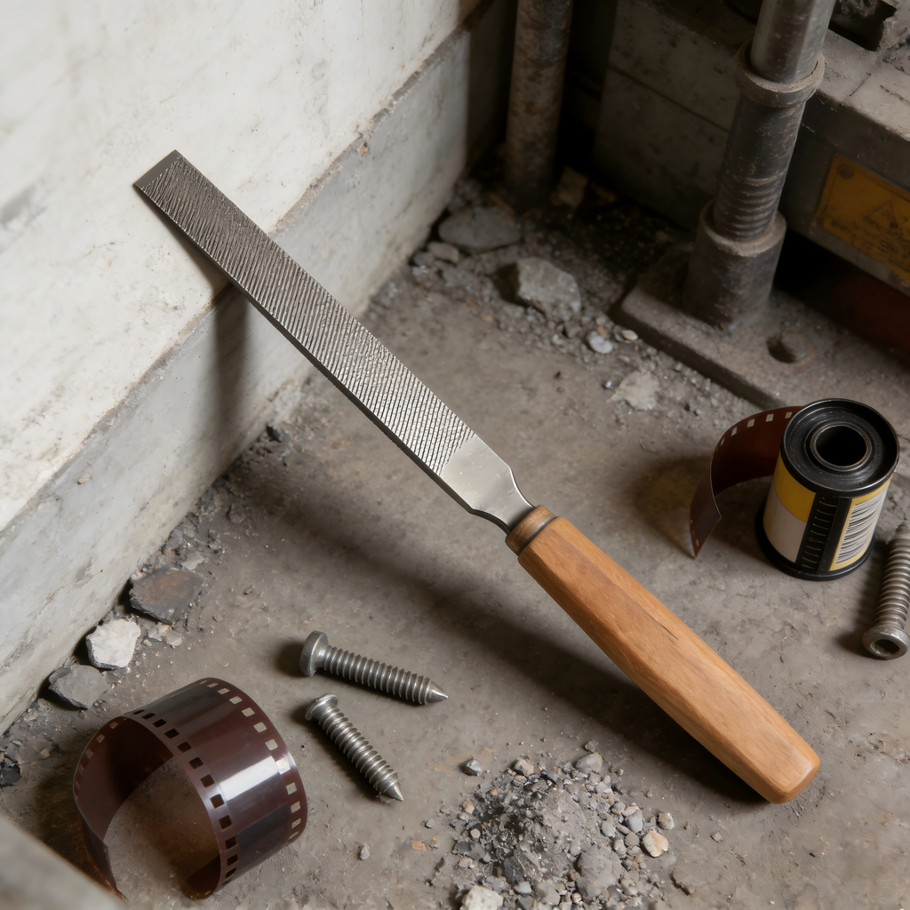 Heavy-Duty Flat Hand File